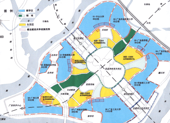 胶南大学城（胶南大学城规划图）